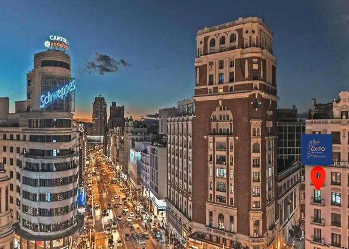 Hotel Éxito en Madrid